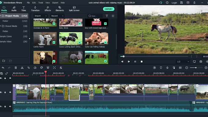 professional video editing using new wondershare filmora 12