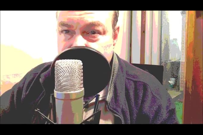 record a voice over as ray winstone