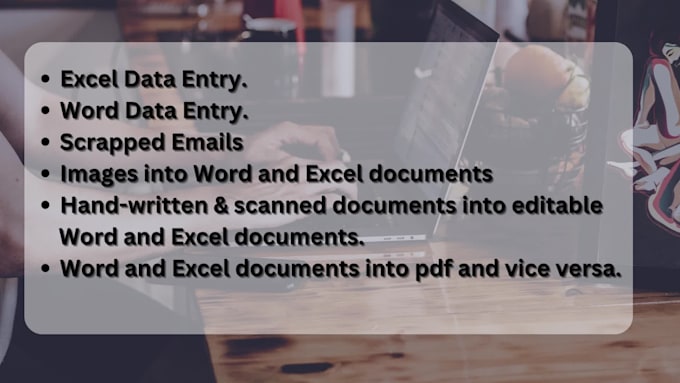 Do accurate data entry copy and paste in microsoft excel word by ...