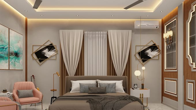 Create interior design, sketchup 3d model and rendering by ...