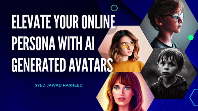 Elevate your online persona with ai generated avatars by Syedjawad012 ...