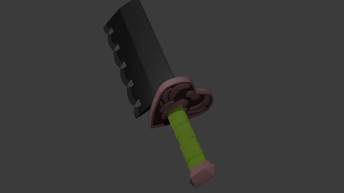 model low poly 3d assets using blender