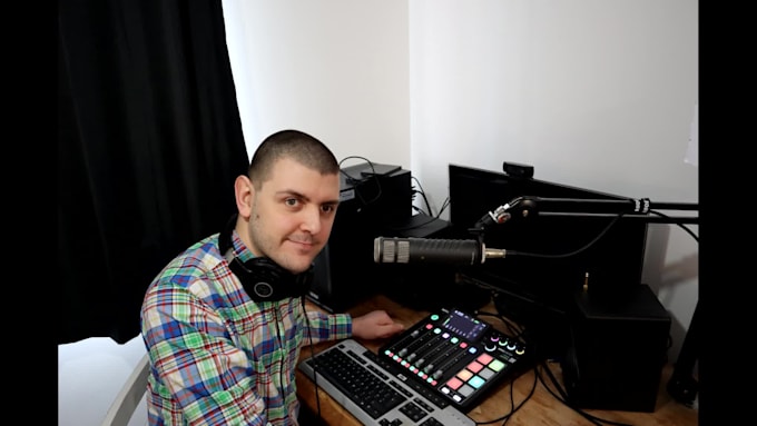 do a dry human british male voiceover