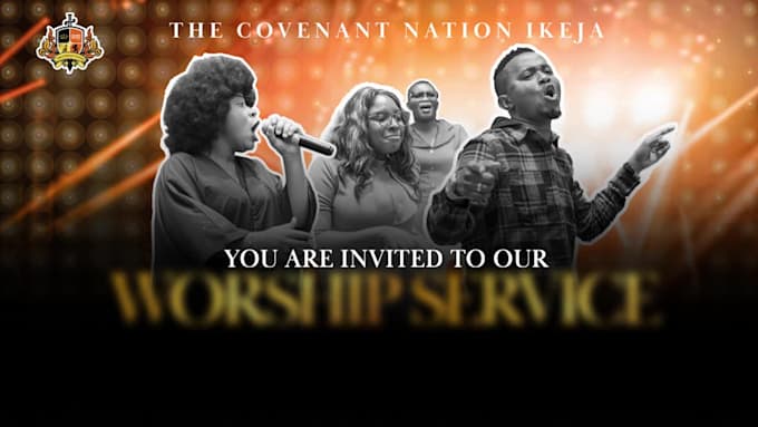 create an amazing motion flyer design for church event