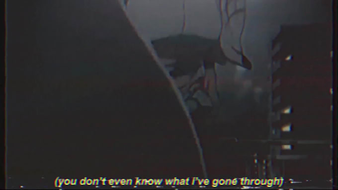 make an aesthetic lyric video