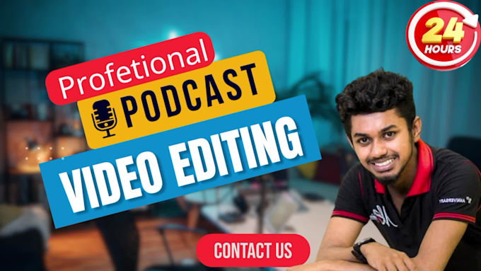 professionally edit podcast video