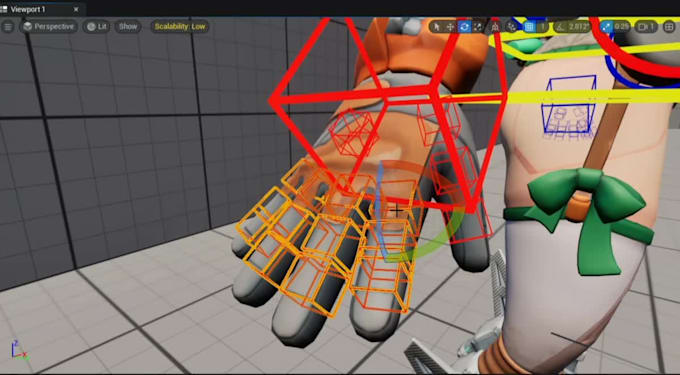 create a character control rig in unreal engine 5