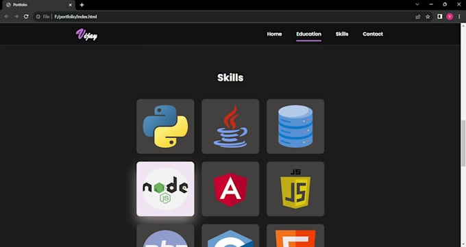 build the website as per the client requirements