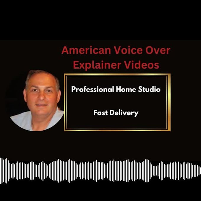 record american accent voice over for your explainer video
