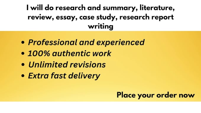 write plagiarism free summary, literature, essay, case study, research
