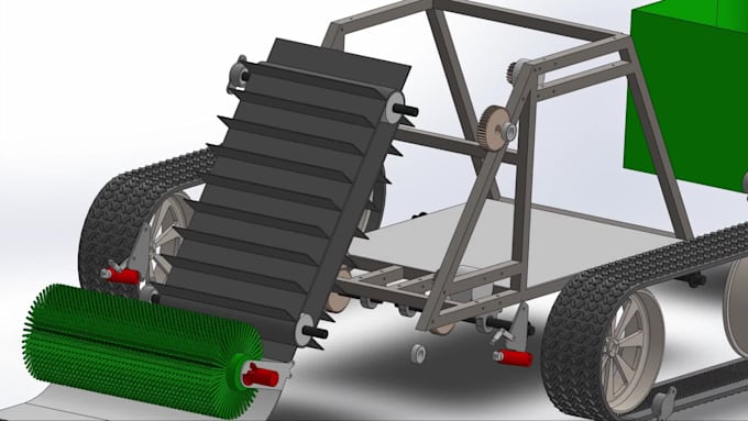 Do mechanical 3d design and 2d drawings on solidworks by Saibarx | Fiverr