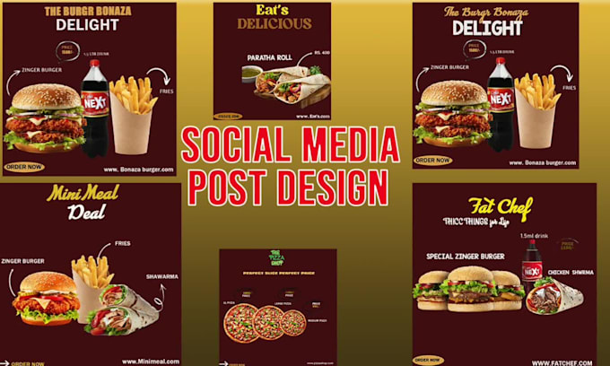 design social media posts and social media banners