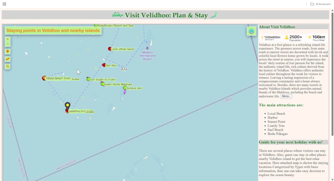develop an interactive web gis map for your website