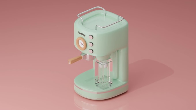 create stylized, low poly models, game props or asset packs