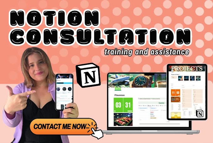 help you to created a workplace with notion consultations