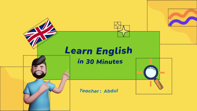 I will teach english online and customize the lesson to your needs