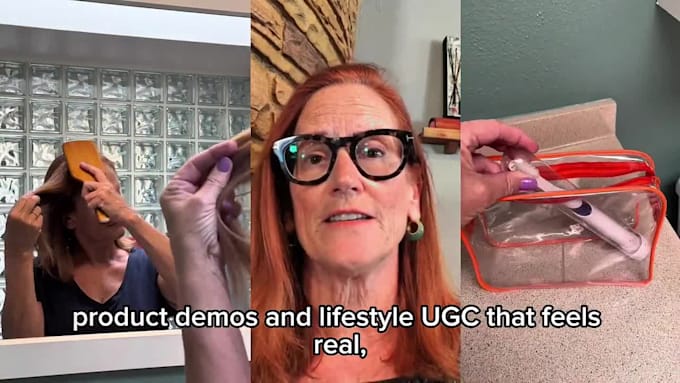 create high trust ugc videos for women 40 and older