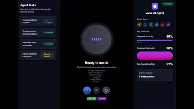 develop custom ai voice agents with speech recognition and nlp chatbot