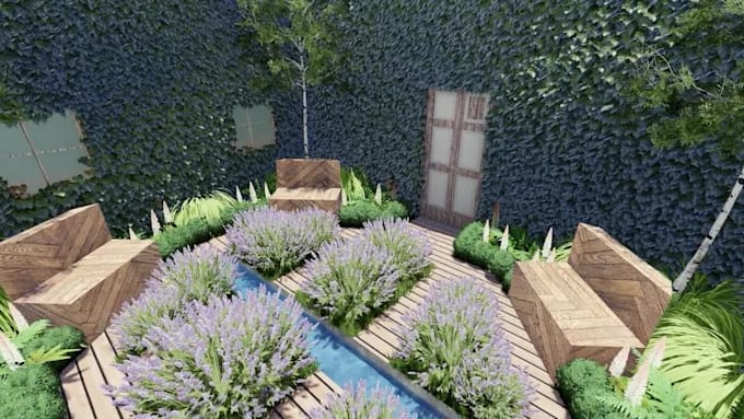 pocket garden for small spaces