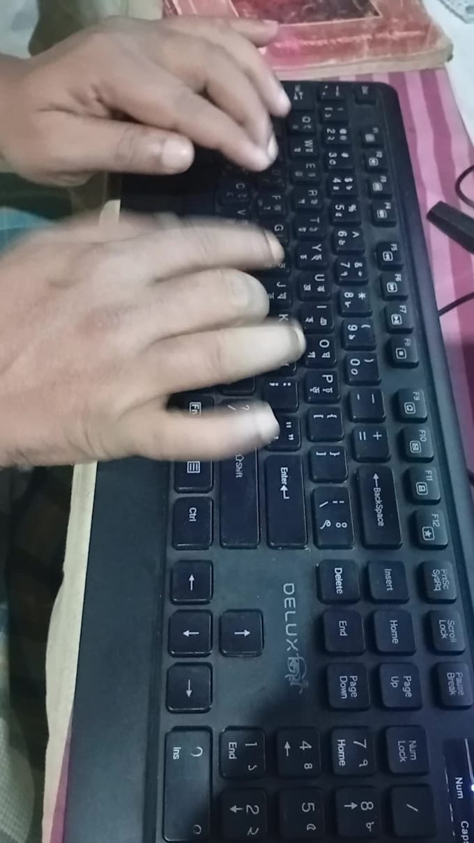 do fast data typing, retyping