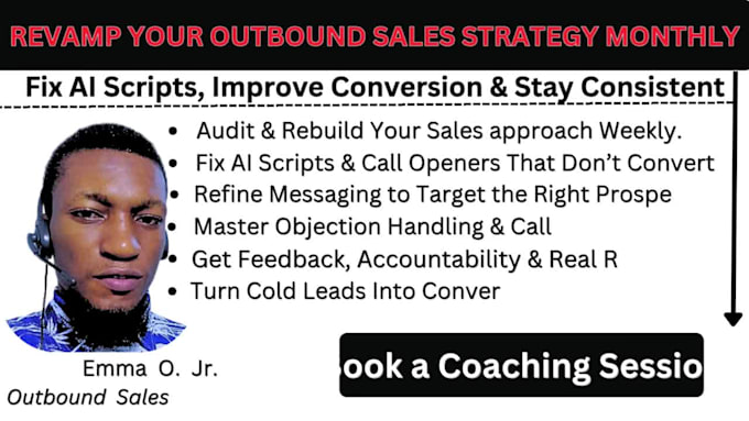 revamp your outbound sales strategy monthly
