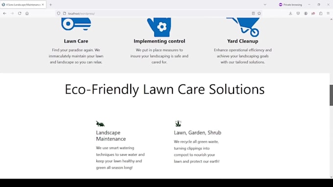 build a wordpress website for your snow removal business