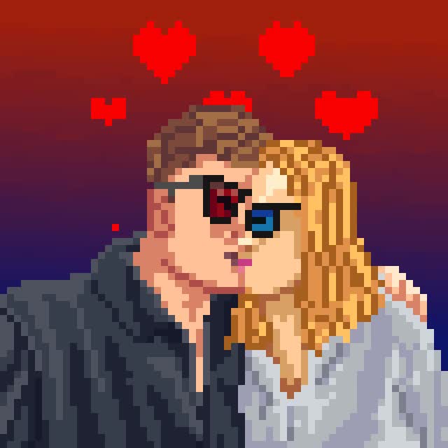 create a pixel art portrait for you