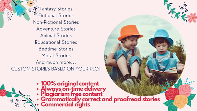 write an exceptional childrens story