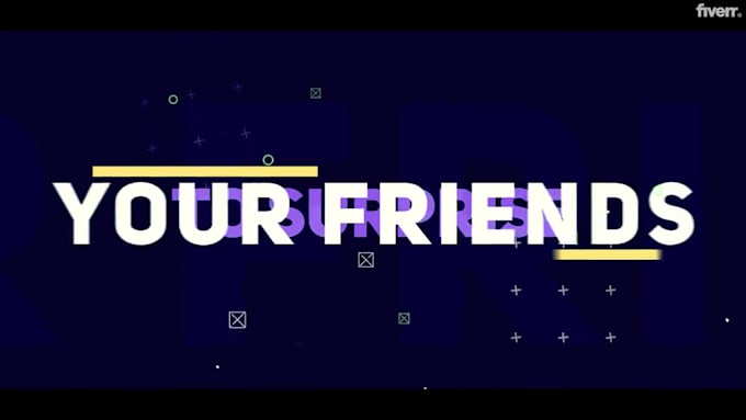 create custom typography animated video
