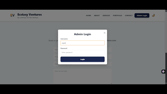 build a website for your company and startup