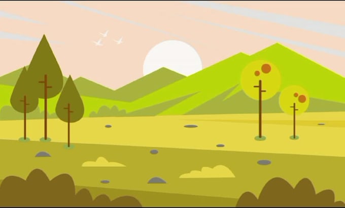 create 2d vector flat illustrations for your website