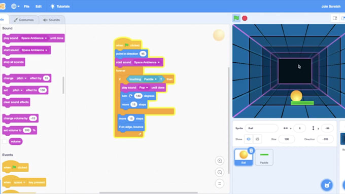teach python, scratch to kids of all ages interactively