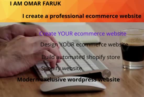build multi e commerce marketplace website and landing page
