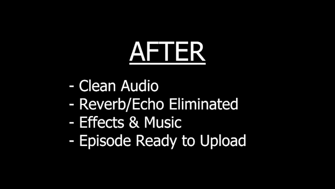 do noise reduction, cleaning, and echo reduction in audio or video