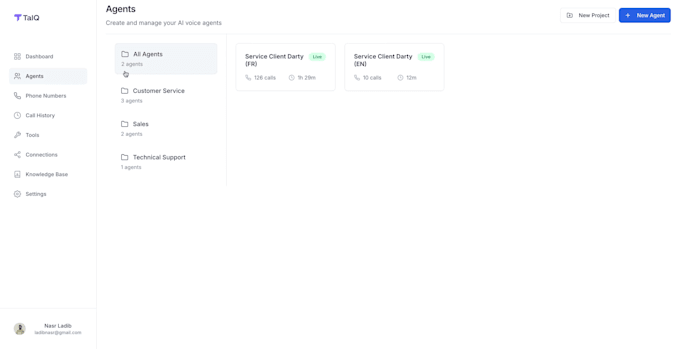 create ai voice agent for your business