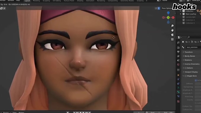 do realistic 3d character modeling, meta human character 3d character animation