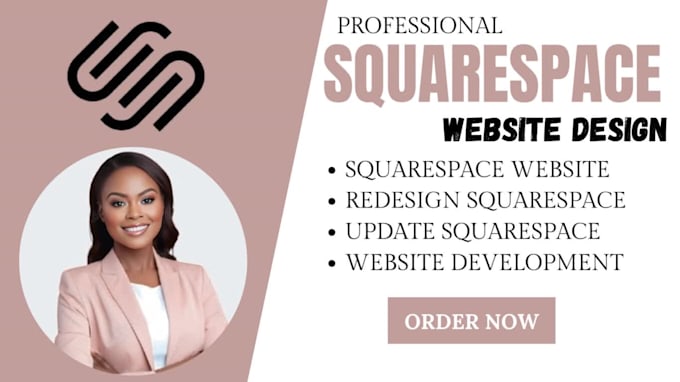 build squarespace website, redesign squarespace, fix and update squarespace