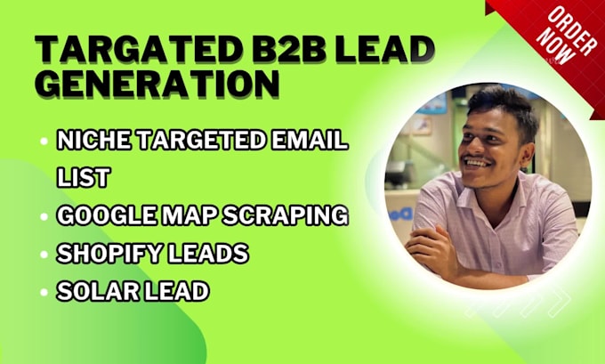 generate b2b and shopify leads with verified emails