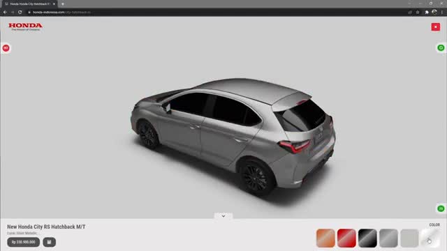 develop web based interactive webgl 3d product configurator
