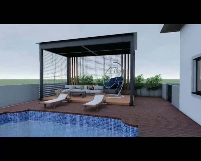 design realistic 3d landscape for your yard