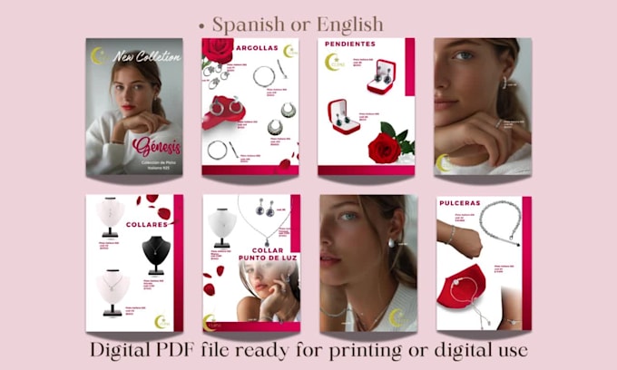 digital catalog design for products y services