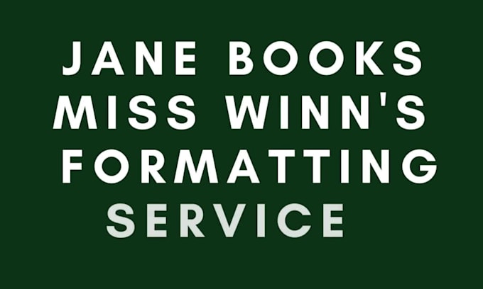 format your poetry book