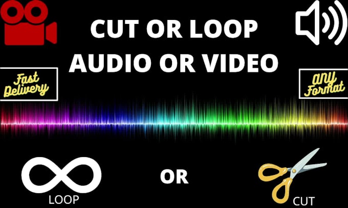 loop or cut audio and video