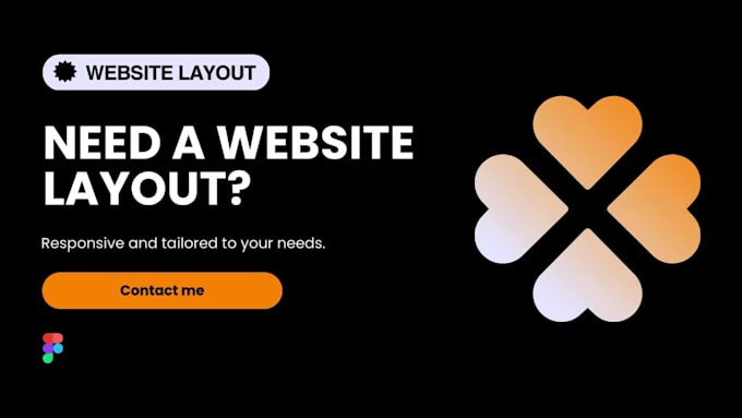 design your website layout editable in figma