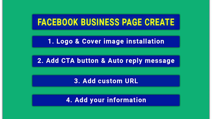create facebook business page and optimize for you