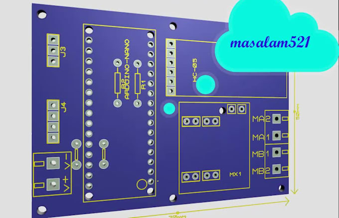 do electronic schematic circuit and pcb gerber