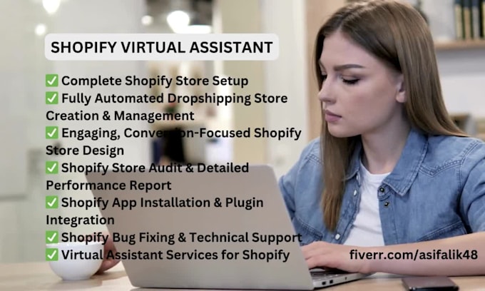 be your trusted shopify virtual assistant