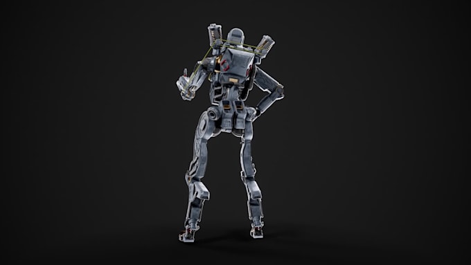 model, texture, and render 3d hard surface game art
