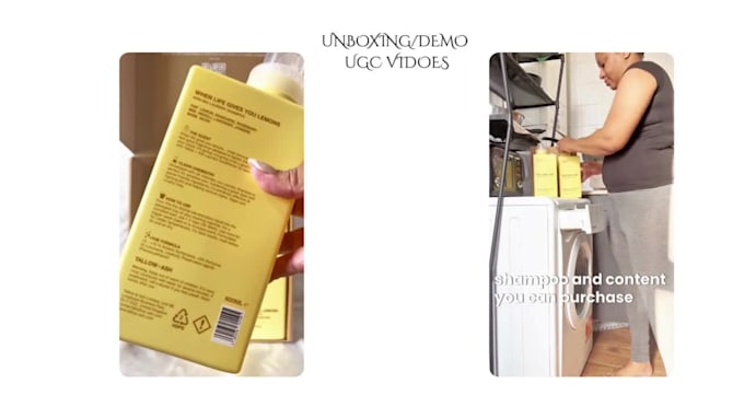 create unboxing ugc videos