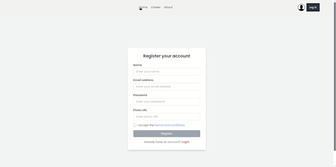 be your front end web developer in html,css,js,react vue